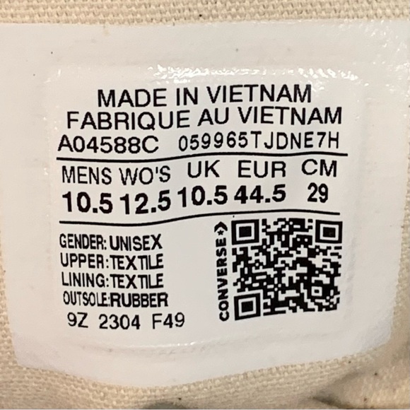 [NEW] CONVERSE CHUCK TAYLOR ALL STAR 70 HI VINTAGE CANVAS TAWNY OWL SIZE 10.5 - Picture 8 of 8